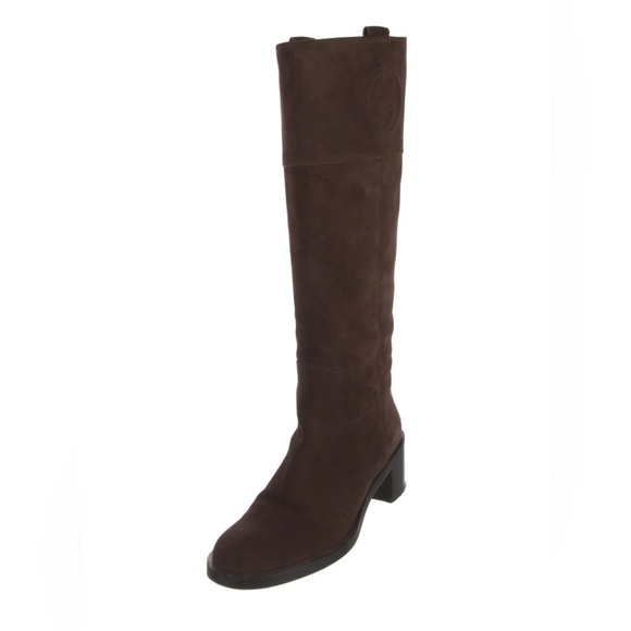 Gucci Suede knee-High Riding Boots Women’s 9.5 - Picture 2 of 12